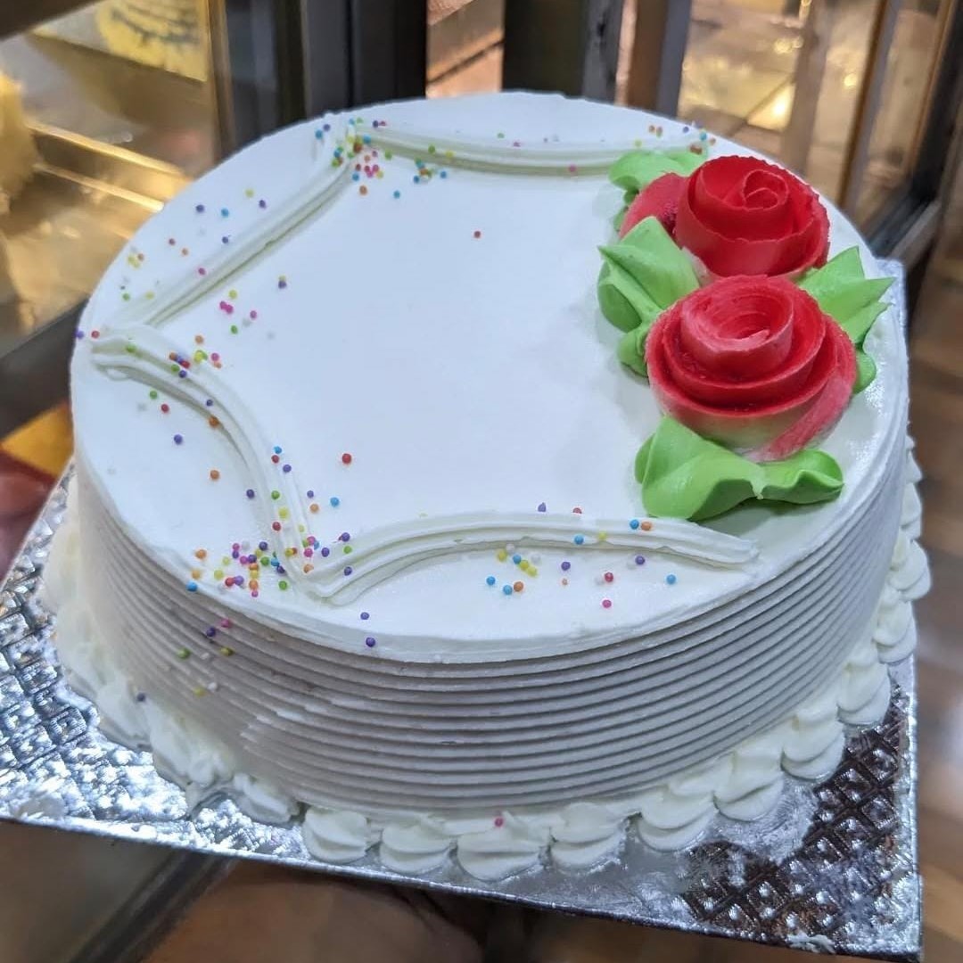 White Vanilla with Red Rose